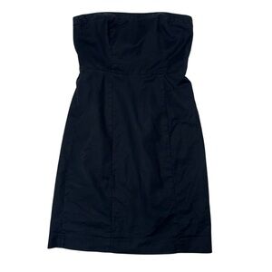 GAP Classic Black Strapless mini Dress size 6